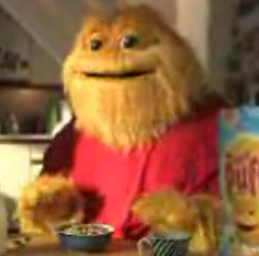 Honey Monster in a Sugar Puffs Ad